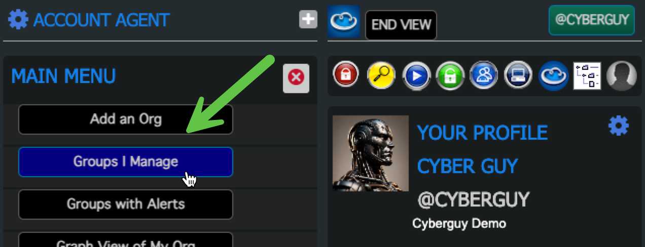 Verify User Admin Access in Groups I Manage