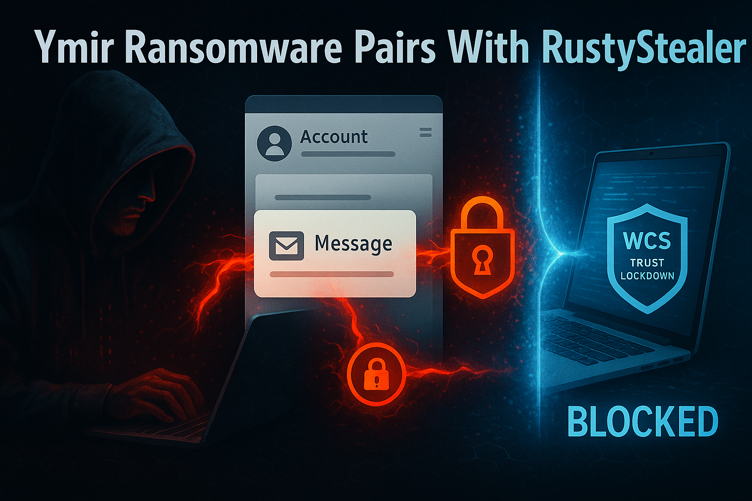Ymir ransomware and RustyStealer — White Cloud Security Trust Lockdown default-deny would help block both the infostealer and the ransomware at execution